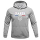 thumbnail image 3 of Sudadera con capucha deportiva informal para hombre, Jersey holgado de primavera y otoño con letras "PARIS" para parejas, estilo Hip-hop, Fitness y ocio, novedad de 2024, 3 of 5