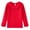 Red, variant on GYRATEDREAM Toddler Unisex Baby Blouses Kids Long Sleeve Knitted Bottom T-Shirt Boys Girls Solid Color Doll Collar Casual Tee Tops for 1-7 Years