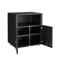 thumbnail image 1 of Garvee Heavy Duty Metal Printer Cabinet – Office Filing Storage Unit with 2 Doors – Under Desk File Organizer for Home Office – Black, 1 of 7