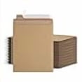 thumbnail image 3 of PSBM Rigid Mailers, 12.75x15 Inch, 100 Pack, Kraft Brown Cardboard Shipping Envelopes for Photo & Document, Self Seal, 3 of 4