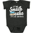 thumbnail image 3 of Inktastic Let Me Smash Cake Its My Birthday Boys Baby Bodysuit, 3 of 5