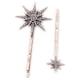 thumbnail image 5 of Paquete de 3 horquillas de de imitación de estrella de brillante para dama y niñas, regalos de joyería, 5 of 7