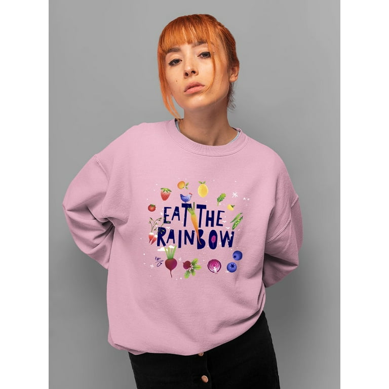 Walmart rainbow sweatshirt sale