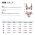 thumbnail image 6 of Daiia Leopard Print Women's Bikini Set Two Piece Swimsuit High Waisted Bikini Adjustable Straps Bikini Perfect for Beach, Pool, and Summer Vacation-Medium, 6 of 9