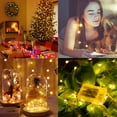 thumbnail image 4 of 16.4/32.8ft Copper Wire String Lights Battery Operated, Outdoor 50/100LED Fairy Lights, 8 Modes Waterproof LED Fairy String Lights for Indoor Outdoor Home Wedding Party Decoration(Remote and Timer), 4 of 9