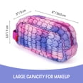 thumbnail image 6 of ZIPIT Puffy Pencil Case for Girls, Soft Quilted Pencil Pouch with Zipper, Aesthetic Stationery Organizer for School, Cosmetics & Travel, 6 of 8