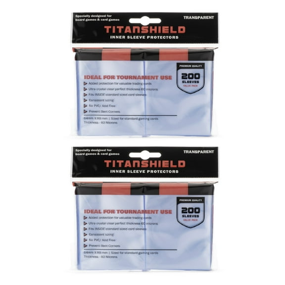 Double Pack 400s Inner Sleeve Protectors