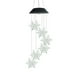 thumbnail image 2 of Christmas Garden Decoration Christmas Snowflake Wind Chime Pendant, 2 of 8