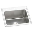 thumbnail image 6 of Elkay Lustertone Classic Stainless Steel 25" x 22" x 12-1/8", Single Bowl Drop-in Sink, 6 of 6