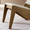 thumbnail image 4 of Modway Rylina Vegan Leather Accent ChairsSet of 2 in Weathered Oak Stone, 4 of 10