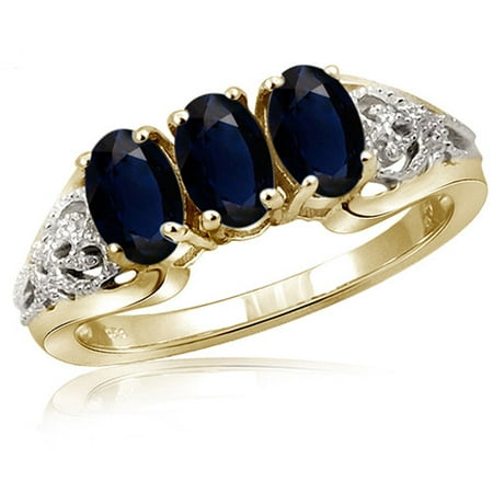 JewelersClub 2.01 Carat T.G.W. Sapphire Gemstone Women's Ring