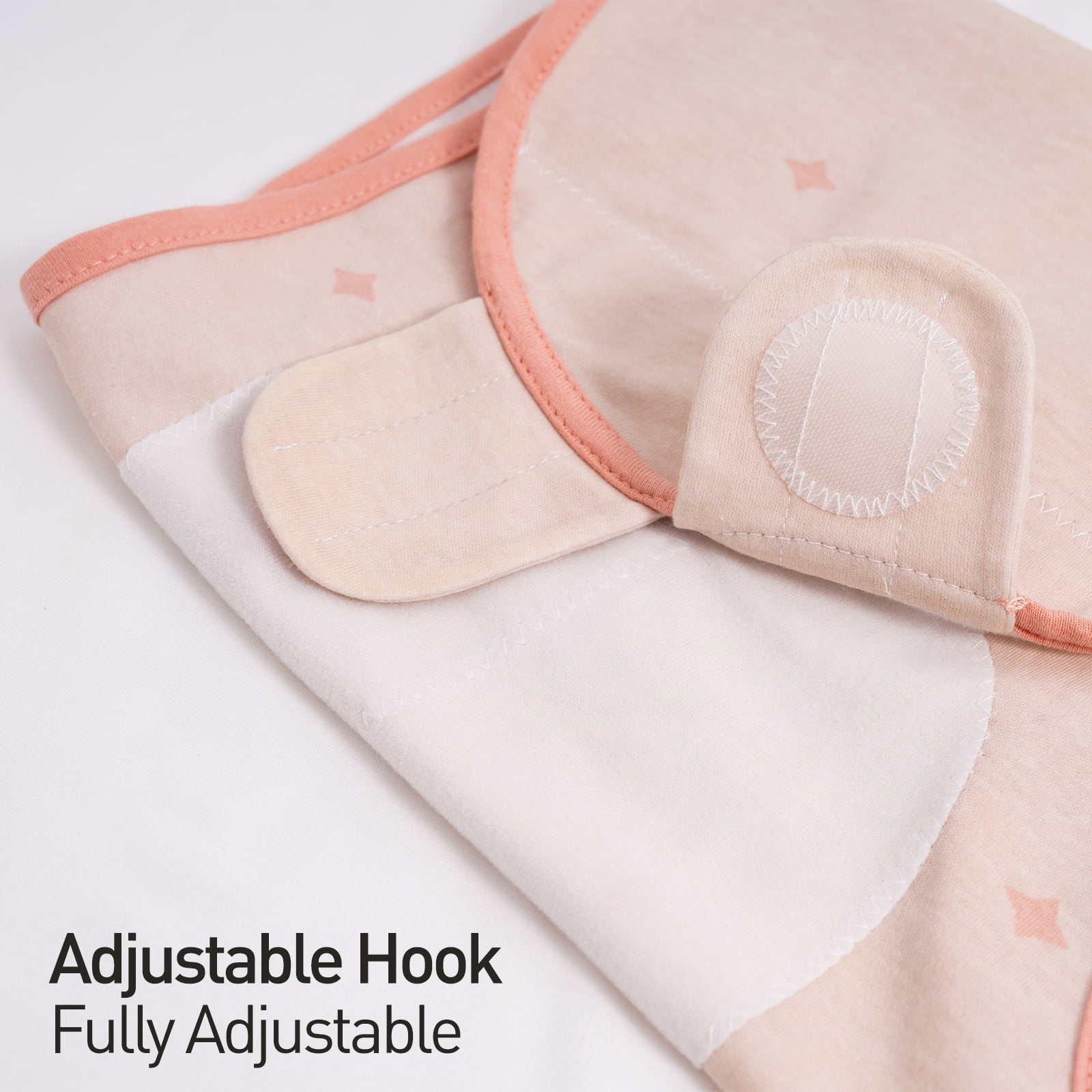 Gllquen Baby 3-Pack Swaddles with Zipper 0-3 Months Newborn Swaddle Sack Blankets Wrap for Baby Girls Boys, Sunrise