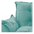 thumbnail image 4 of Sillón Odette B base de metal - Turquesa claro WEIK Odette, 4 of 5
