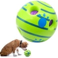 thumbnail image 1 of Interactive Dog Toy Ball, Wobble Wag Ball Puppies Training Playing Safe Funny Sound Talking Babble Ball, 1 of 5