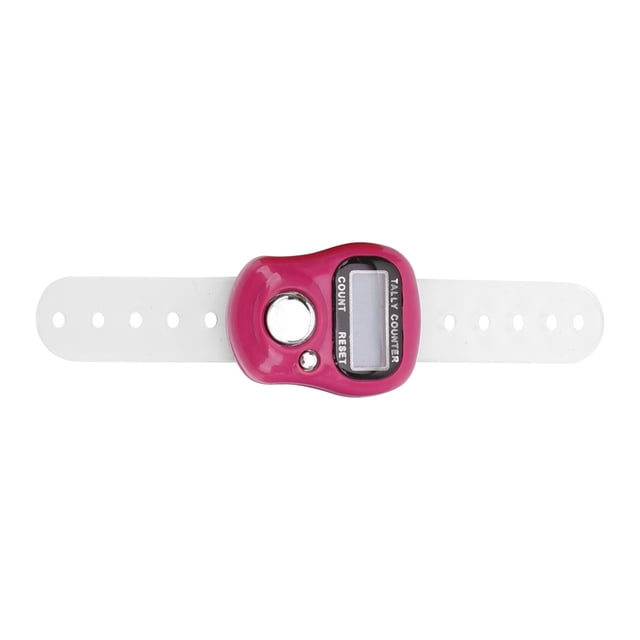 Electric Finger Counter LCD Hand Tally for Praying and Walking