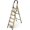Brown Gold, variant on Lightweight Aluminum 6 Step Ladder Folding Step Stool Stepladders with Anti-Slip and Wide Pedal for Home and Kitchen Use Space Saving (Black)