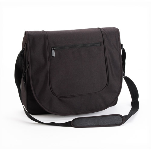 Universal Black Laptop Notebook Bag With Pockets Shoulder Strap Fits up to 15.4"