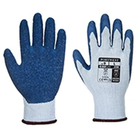 

Portwest A100 Latex Grip Glove Gray/Blue Medium