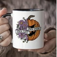 thumbnail image 3 of YouNique Designs Halloween Mug, 11 Fl Ounces, Pumpkin Mug, Fall Mugs, Halloween Cups, Fall Coffee Mug, Coffee Cups for Fall, Fall Novelty Mugs, Autumn Coffee Cups (Black Handle), 3 of 5