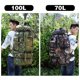 thumbnail image 5 of Mochila de senderismo al aire libre de 100L Impermeable Resistente al desgaste Paquete de gran capac Abanopi Mochila de senderismo, 5 of 7