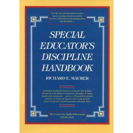 Special Educator's Discipline Handbook, Used [Hardcover]