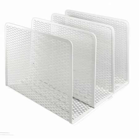 - Artistic ART20009WH Urban Collection Punched Metal File Sorter, White