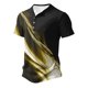 thumbnail image 2 of Mens Casual Pantalones Cortos Impresos Cuello Redondo Suéter Deportes Tee, Fitness Y Casual Hombres Camisetas, 2 of 5