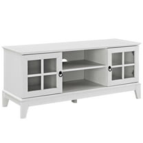 Modern Contemporary Urban Design Living Room Lounge Club Lobby Media TV Stand Console Table, Wood, White