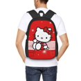thumbnail image 2 of Hello Kitty Backpack Bookbag Casual Daypack Travel Backpacks for Work Hiking Camping, 2 of 7