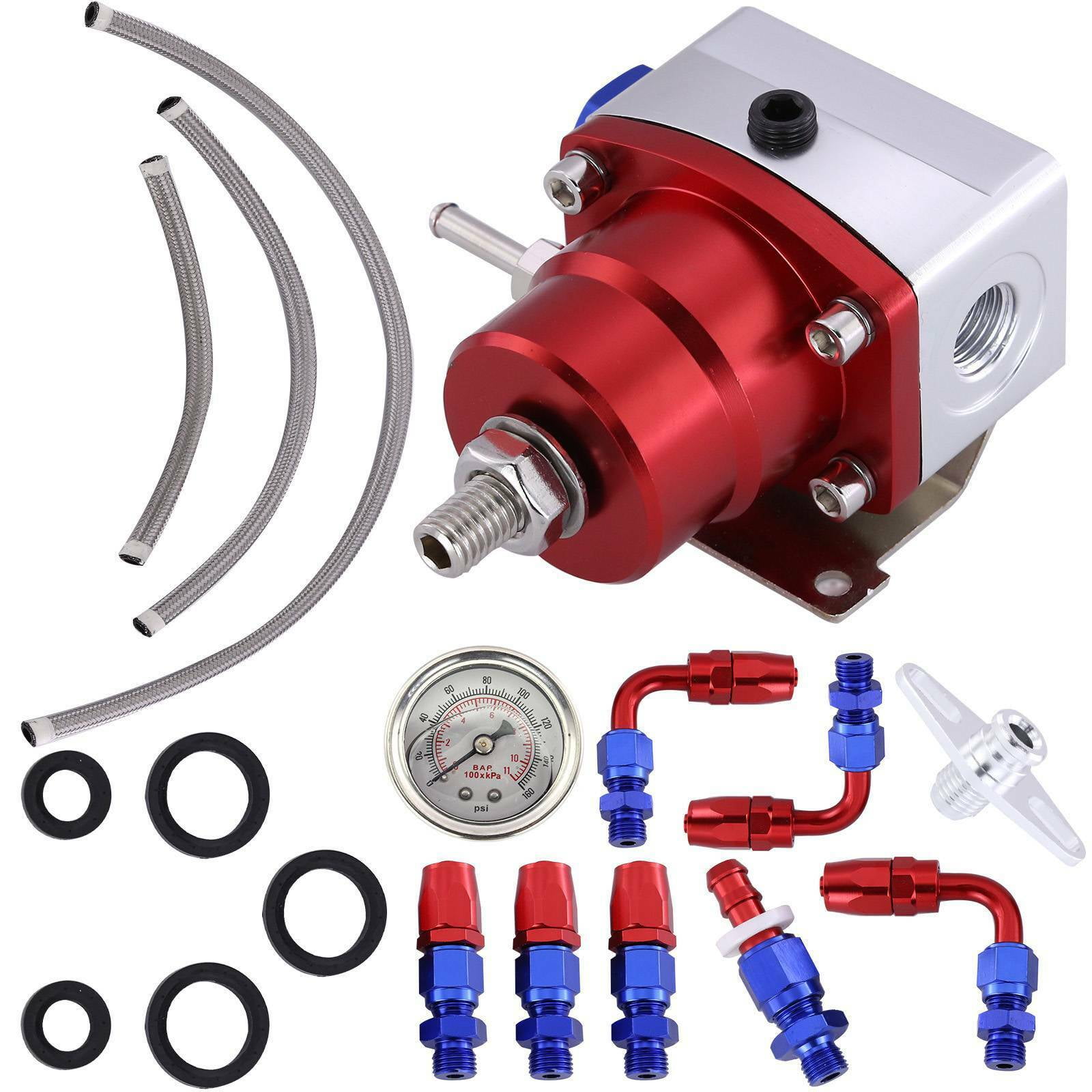 TopMax Fuel Pressure Regulator Kit, BessieSparks Universal