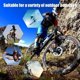 thumbnail image 5 of Gafas de moto y jet NQ Marco negro Lente transparente 18 cm x 8 cm, 5 of 5