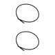 thumbnail image 1 of Collar de anteojos Sunnimix 2 Piezas de Cadena de Cuerda de goma negra, 1 of 8