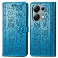 thumbnail image 4 of Funda Cartera FOXDOCK para Xiaomi Redmi Note 13 PRO 4G , Flip PU con Relieve de Gatos y Perros, Tarjetero y Soporte, 4 of 6