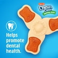 thumbnail image 6 of Hartz Chew ‘n Clean Tri-Point Chew Toy, Chicken Flavored Dog Toy For Moderate Chewers, Small, 6 of 10