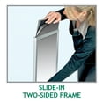thumbnail image 2 of 18"W x 24"H Two-Sided Slide-In Floor Stand on Chrome Base, 2 of 4