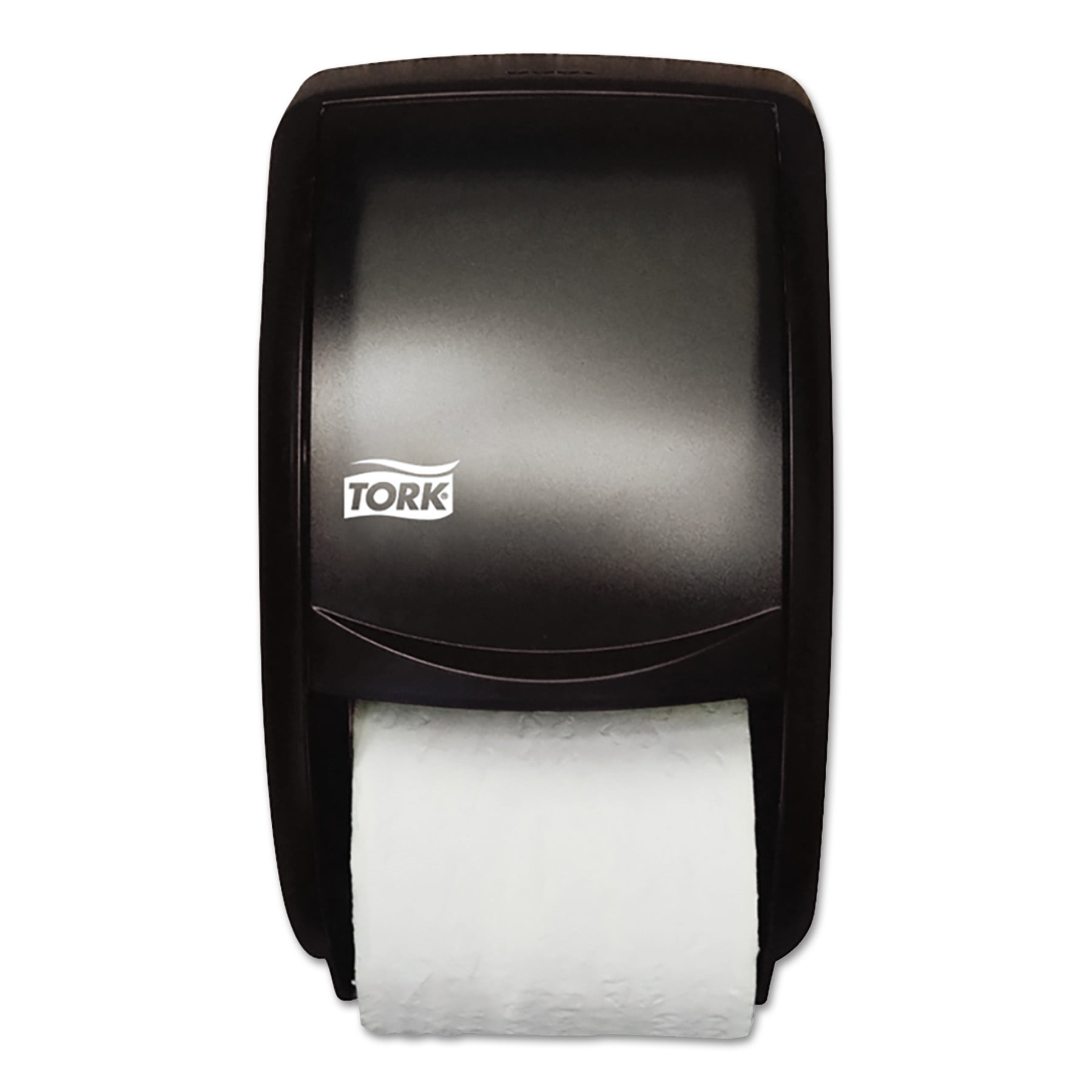 Details about   Tork 56T1 Plastic Twin Jumbo Bath Tissue Toilet Paper Roll Dispenser Smoke/Gray 