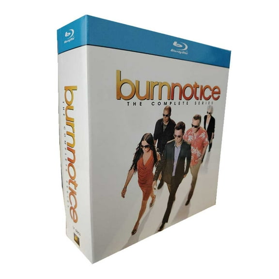 BURN NOTICE the Complete Series Collection Seasons 1-7 Blu Ray Set