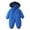 Blue, variant on Zshosam Baby Boy Clothes Newborn Baby Winter Hooded Romper Fleece Snowsuit Jumpsuit Outfits Size 2T 3T,(Blue 2-3 Years)