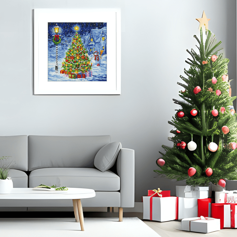 Diamond Dotz Oh Christmas Tree Diamond Painting Kits for Adults