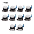 thumbnail image 3 of Seitruly Joystick analógico de 10 Uds con empuñaduras de palanca de mando, piezas de Sensor, botón, mango izquierdo, Kit de controlador Videojuegos y accesorios Blanco, 3 of 6