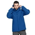 thumbnail image 3 of TACVASEN Mens Quick Dry Jacket Warm Winter Hoodie Soft Shell hooks and loops Coat Blue S, 3 of 7