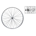 thumbnail image 1 of Wheel Master Roue avant de Bicyclette 26 x 1,5 36H, Alliage, à Boulonner, Argent, 3/8, 1 of 4