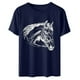 thumbnail image 5 of Blusa Informal Elegante Para Mujer, Camisas Para Hombre, Regalos, Camiseta Con Estampado de Letras, Manga Corta Odeerbi  ODB165895, 5 of 7