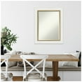 thumbnail image 6 of Amanti Art Eva White Gold Framed Wall Mirror - 21.25 x 25.25 in, 6 of 10