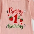 thumbnail image 6 of Splozh Baby Boys Girls Clothes Cute Baby Girl First Birthday Outfit Romper 1st Birthday Long Sleeve Jumpsuit Cute Fall Clothes, Light Pink, 12-18 Months, 6 of 6