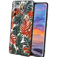 thumbnail image 1 of Tropical-Leaves Phone Case, Degined for Samsung Galaxy A02S(US Model) Case Men Women, Flexible Silicone Shockproof Case for Samsung Galaxy A02S(US Model), 1 of 1