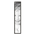thumbnail image 2 of ArtToFrames 8" x 42" Black Square with Gold Beads Picture Frame, 8x42 inch Black Wood Poster Frame (WOM-5021),  Pack, 2 of 7