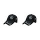 thumbnail image 3 of Sonducket Gorra de béisbol unisex de moda para la playa y actividades al aire libre Sombreros para mujeres Gorras de béisbol con cuentas de perla de anillo negro 2piezas, 3 of 6