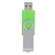 thumbnail image 3 of Unidad flash USB Candy Green, memoria portátil giratoria de almacenamiento para PC y tableta, 3 of 8