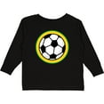 thumbnail image 3 of Inktastic Soccer Ball Sports Boys or Girls Long Sleeve Toddler T-Shirt, 3 of 5